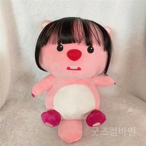 굿즈컴바인 스토어 THE NEW 2024 앞머리루피 애착인형, 30cm, 앞머리 루피, 1개