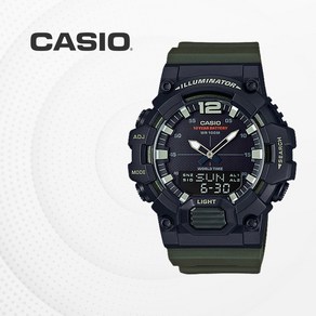 카시오 CASIO 전자 군대 군인시계 우레탄 남자 남성 방수 손목시계 HDC-700-3A