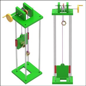 수동 엘리베이터(승강기) 만들기
