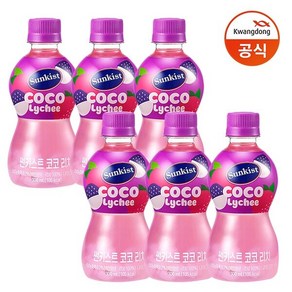 선키스트 코코 리치 음료, 300ml, 6개