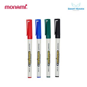monami [monami]모나미 중간글씨용 네임펜(FINE), 적색