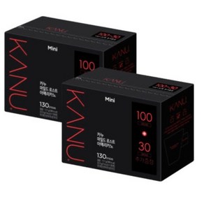 카누 다크로스트 아메리카노 원두커피믹스, 900mg, 130개입, 2개