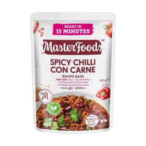 호주 마스터푸드 스파이스 칠리 콘 카르네 소스 175g Mastefoods Chilli Con Cane, 1개