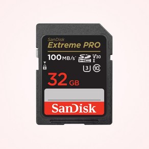 샌디스크코리아 공식인증정품 SD메모리카드 SDHC Exteme Po 익스트림 프로 UHS-I SDXXO 32GB, 1개