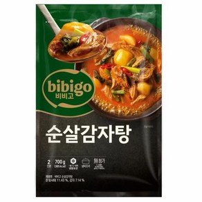 CJ제일제당 간편식 일품요리 집밥 [국물맛집] 비비고 순살감자탕 2인분 (냉동) 야식 술안주 700g