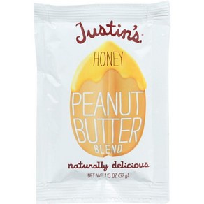 Justin's Honey Peanut Butte Blend Squeeze Pack - 1.15 oz 저스틴 허니 피넛 버터 블렌드 스퀴즈 팩 - 1.15온스, 32g, 1개