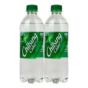 [롯데칠성] 칠성 사이다(업소용) 500ml(20pet), 500ml, 20개