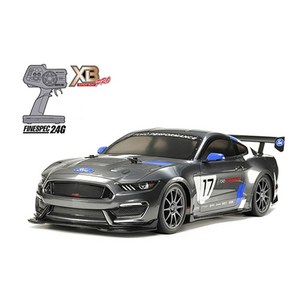 타미야 RC 완성형 XB 1/10 포드 머스탱 GT4 TT-02 57918, 1개