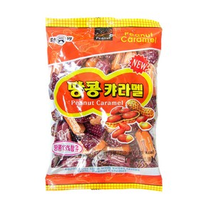 국산 실속형 땅콩캬라멜 250g 캔디 사탕 디저트, 1개