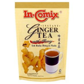 말레이시아 꿀생강차 In-Comix Instant Ginge Tea With Honey x 2팩, 2개, 324g