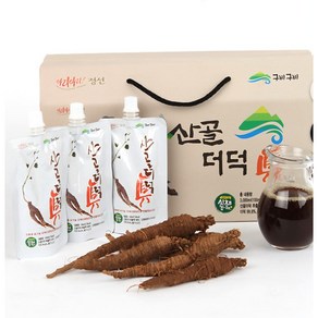 어버이날선물/ 건강차 / 국내산 / 정선 산골 더덕즙 진액 30포, 3L, 1개