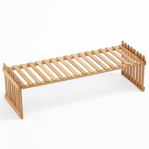 비즈니티 1단 화분진열대 57CM 베란다식물선반