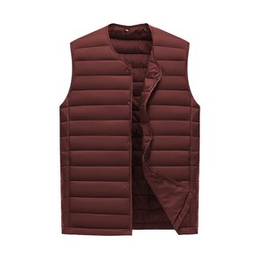 겨울 남성용 경량 누빔 퀼팅조끼 Men's Vest 하늘비즈 A10 R959Y326