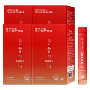 오늘부터 다이어트 환 차전자피 쾌변 보조제, 150g, 4개