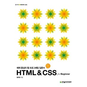 HTML & CSS fo Beginne:예제 중심의 웹 프로그래밍 입문서, 한빛아카데미