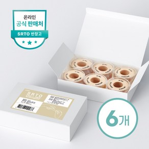 [로켓] 자극없는 실리콘겔 반창고 SRTO (에스알티오), 6개