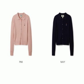 후아유 여성 Steve Collar-neck Button Cardigan WHCKE2384F