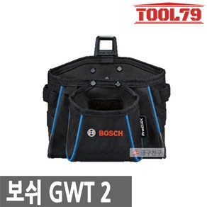 보쉬 GWT2 툴파우치 프로클릭홀더 시스템 툴백 3포켓, 1개