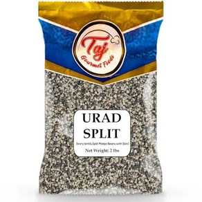 TAJ Uad Split Dal 0.9kg(2파운드)  인디언 오리진 렌즈콩 (껍질이, 1개