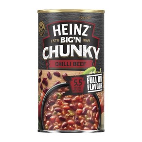 하인즈 빅 앤 청키 칠리 비프 스프 520g Heinz Big N Chunky Chilli Beef Soup