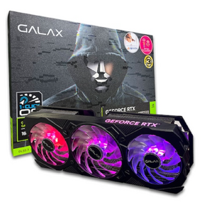 갤럭시 GALAX 지포스 RTX4070 Ti SUPER EX GAMER BLACK OC V2 D6X 16GB, 1cm