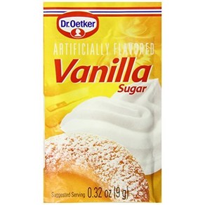 D. Oetke Vanilla Suga .32-Ounce (Pack of 6) D. Oetke 바닐라 설탕 .32온스(6팩), 9g, 6개