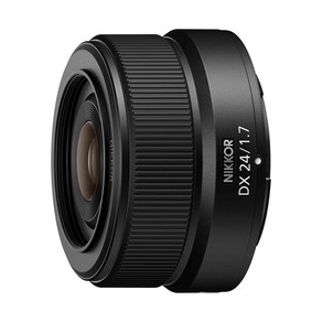 Nikon 단초점 렌즈 NIKKOR Z DX 24mm f1.7 Z마운트 APS-C, 1개, 상세페이지 참조