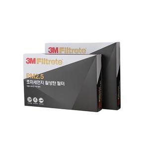 3M 활성탄 차량용 에어컨 필터 PM2.5 초미세먼지