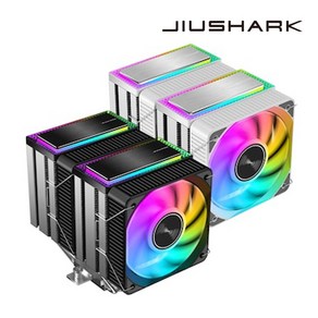 지우샥 JIUSHARK JF200MINI Cystal Auto RGB CPU쿨러 (정품) 당일발송, 1개