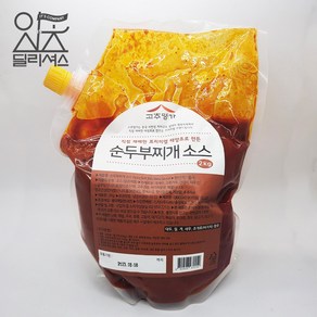 고추명가 순두부찌개 소스 (2kg) 업소용 양념장, 1개, 2kg