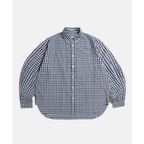 (백화점 상품) ESPIONAGE (JPN Fabic) Comfot B.D Shit Blue Multi Check 734461, XL