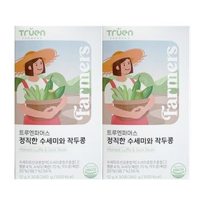 트루엔파머스 정직한 수세미와 작두콩, 2개, 360g