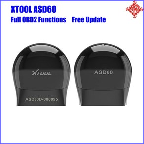 XTOOL ASD60 OBD2 전체 시스템 스캐너 코드 리더 자동 진단 도구 벤츠 VW BMW 15 재설정 기능 업데이트