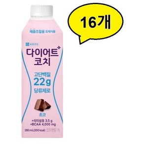 종근당 다이어트코치 초코맛 단백질음료