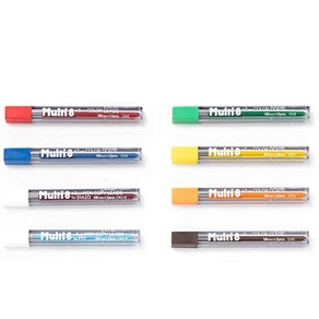 Pentel AMZ-802CH2-8 멀티 8 리필 세트 PH802 내부 리드 8개