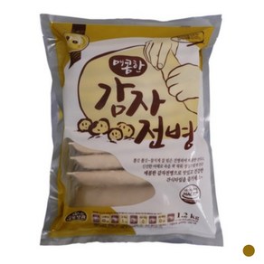 [퀴클리몰] 아하 매콤한 감자 전병 1.2kg, 3개