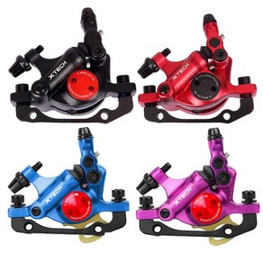 XTECH MTB 유압 디스크 브레이크 MTB 라인 당김 오일 압력 캘리퍼스 HB100 전면 후면 160MM MT200 M315 스쿠터 자전거 부품, 1개