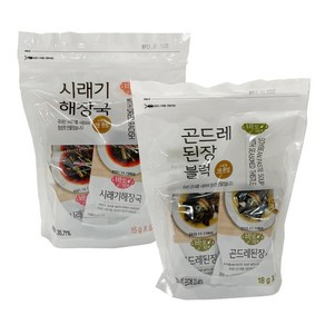 바로먹쿡 시래기 해장국 75g+곤드레 된장 블럭 90g, 1개