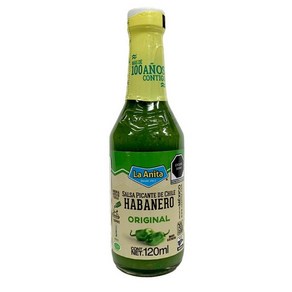 라 아니타 그린 하바네로 페퍼 소스 La Anita Geen Habaneo Peppe Sauce 4.67oz (), 1개, 138ml