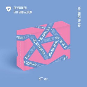 세븐틴 (SEVENTEEN) - 미니앨범 5집 : YOU MAKE MY DAY [KiT Ve.][리뉴얼] : 서비스 및 에어키트 A/S 사항은 play@k...