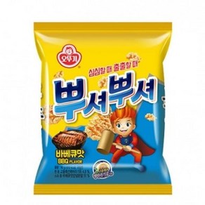 오뚜기 뿌셔뿌셔 바베큐맛 90g, 1개