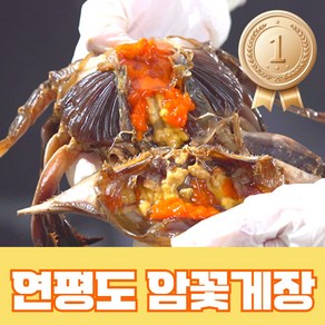 연평도 암꽃게 알배기 간장게장 알없음 환불 소 중 대, 1개, 1.3kg