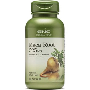 [사은품선택] GNC 마카루트 525mg 100정 (캡슐) Hebal Plus Whole Heb Maca Root 100caps -3개 SET, 300정, 1세트