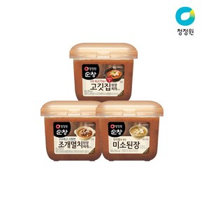 청정원 된장 450g 4종(미소/조개/고기/문옥례) 골라담기, 1개