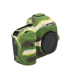 EOS 5D Mak III 5D3 5Ds R 5Ds 카메라 전용 실리콘 아머 스킨 케이스 바디 커버 보호대, 없음, 1) Camouflage