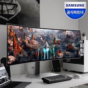 삼성전자 오디세이 OLED G9 S49CG934 49인치 울트라와이드 게이밍 모니터 LED 240Hz