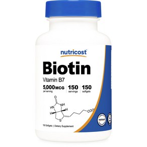 뉴트리코스트 Biotin 5 000mcg 소프트젤