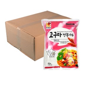 뚜레반 고구마전분가루 수입, 25개, 400g