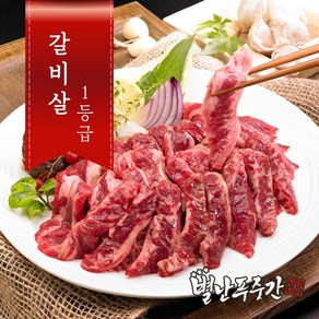 [농협안심한우] 1등급 한우 갈비살  구이(냉장), 1개, 500g