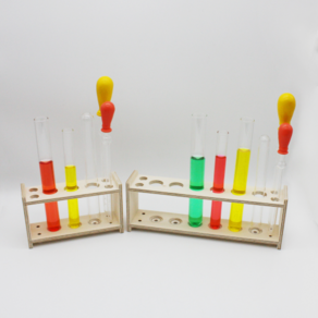 시험관대(목제), 3구